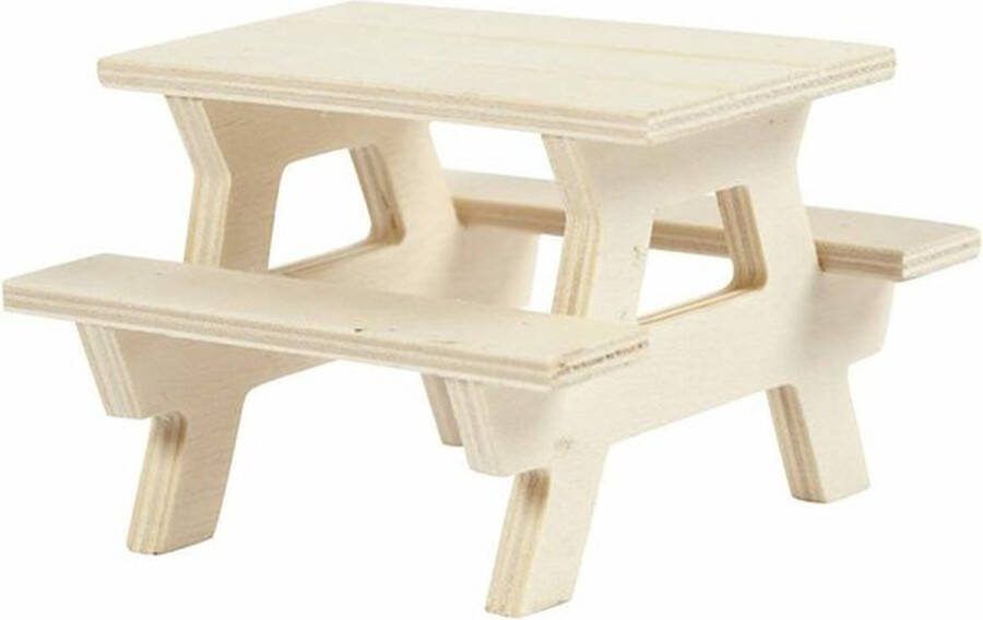 Picknickbank H: 5 cm L: 8 cm 1 stuk