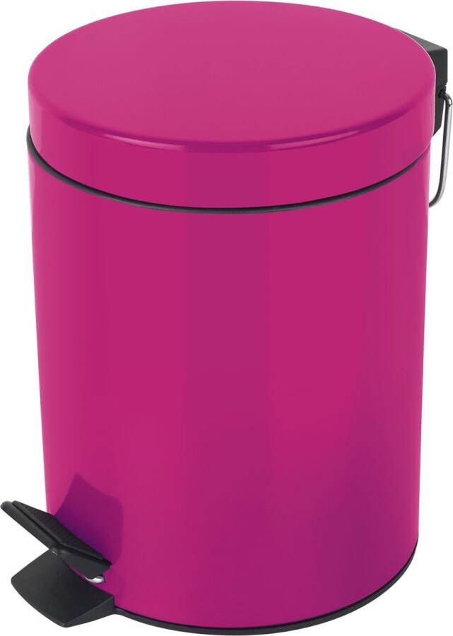Pink Vuilnisemmer Pedaalemmer afvalemmer 3 liter met uitneembare binnenemmer