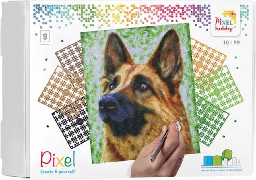 Pixelhobby Geschenkverpakking Duitse Herder 90049