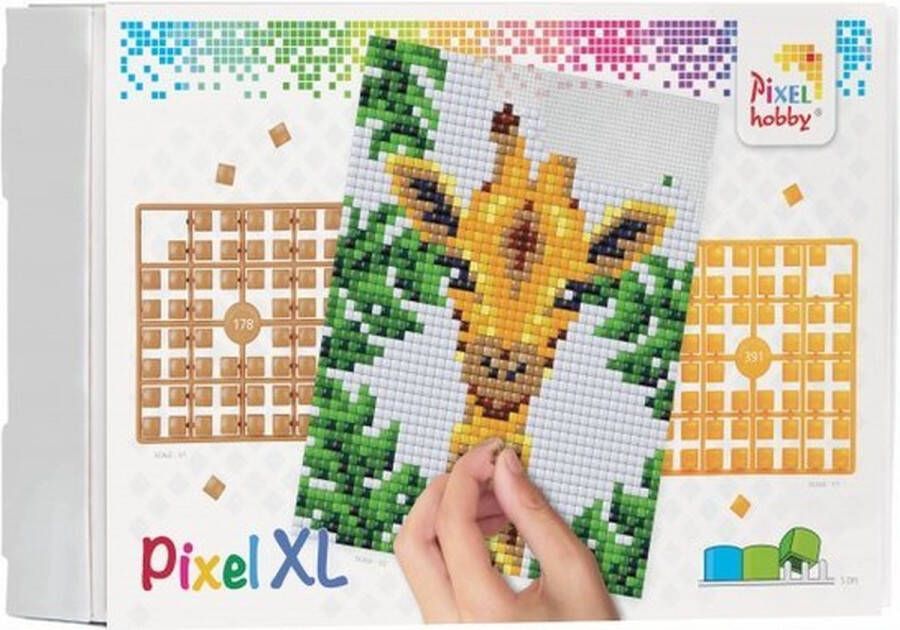 Pixelhobby Pixel XL set 4 basisplaten giraffe
