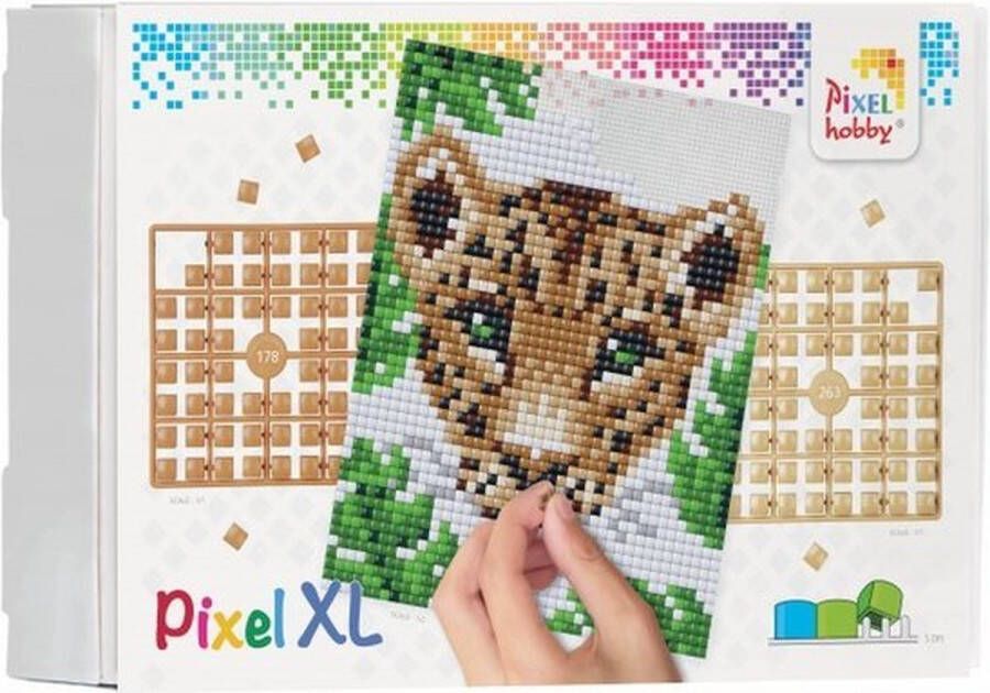 Pixelhobby Pixel XL set 4 basisplaten luipaard
