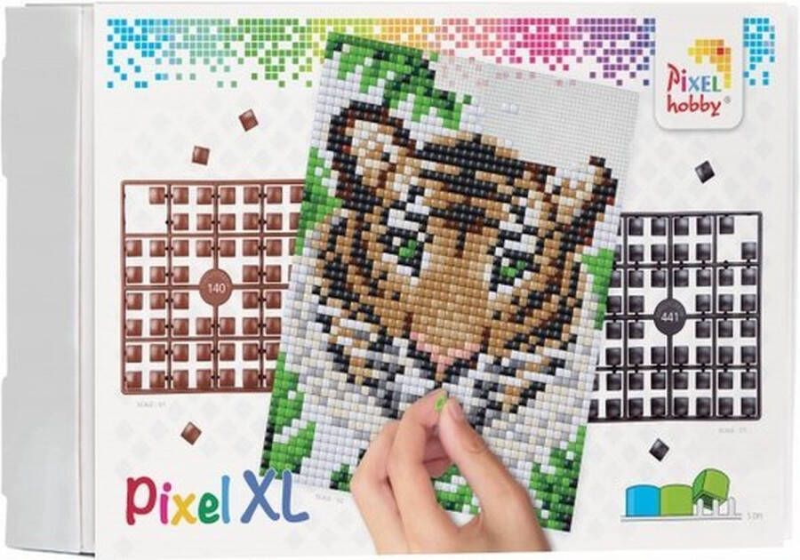 Pixelhobby Pixel XL set 4 basisplaten tijger