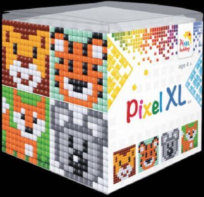 Pixelhobby XL kubus wilde dieren