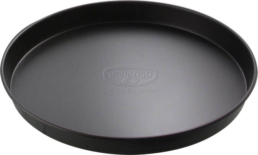 Pizza Bakplaat Traditie Ø30 cm zwart Staal 30 x 30 x 5 cm Grootte 30 cm Kookgerei voor thuis