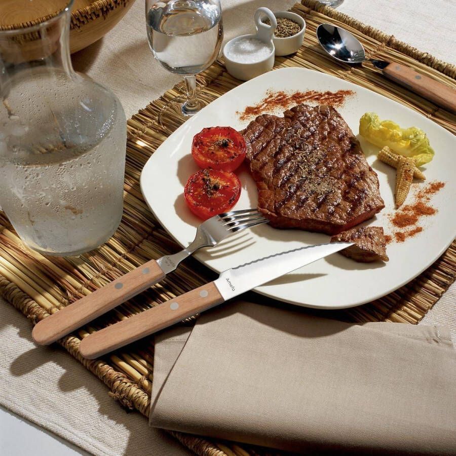 Pizzahout steakmessen set met 6 stuks