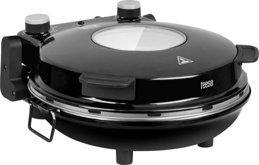Bestron Pizzaoven Voor Zelfgemaakte Diepvries Pizza Oven Ook Voor Quiche Tarte Flambée Wraps etc. Max. 230° 1800W