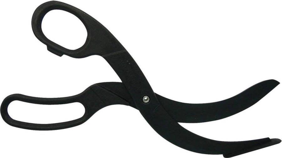 Pizzasnijder 25 cm van kunststof vaatwasmachinebestendig met ergonomische handgreep pizzasnijder