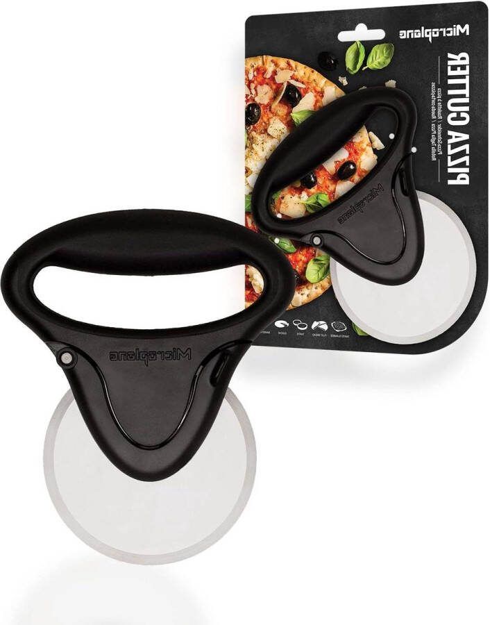 Pizzasnijder Microplane met roestvrijstalen blad pizza cutter