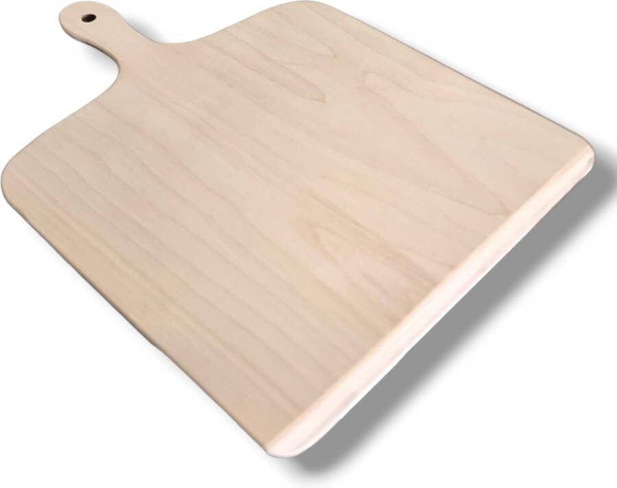 Pizzasnijder Pizzaschep Pizzaspatel Met Handvat 41L x 30B x 0 7H Berkenhout