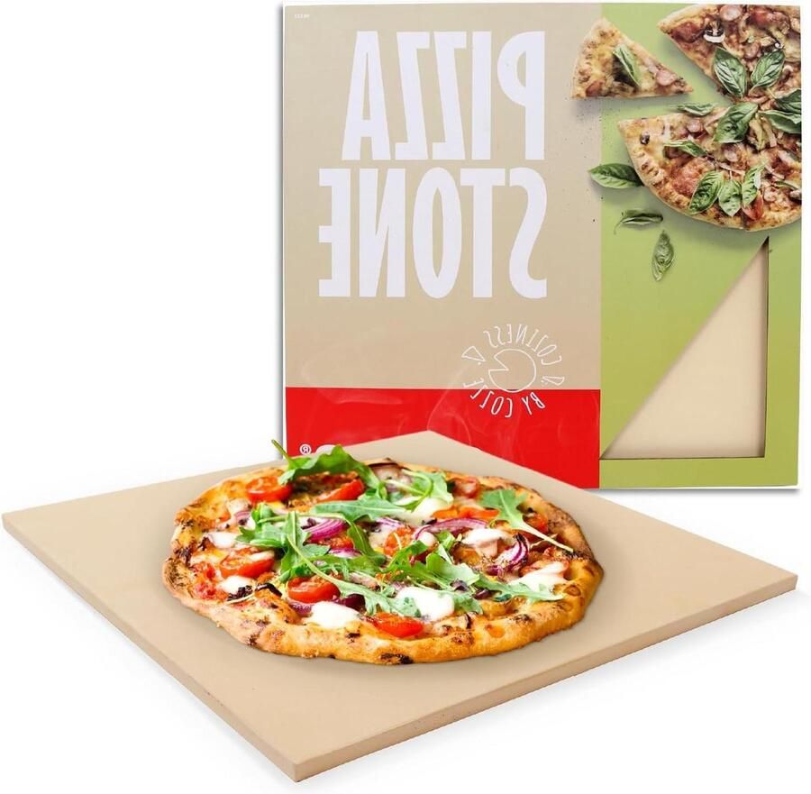 Pizzasteen 425×425x1 cm Dikte van 1 cm Geschikt voor Oven