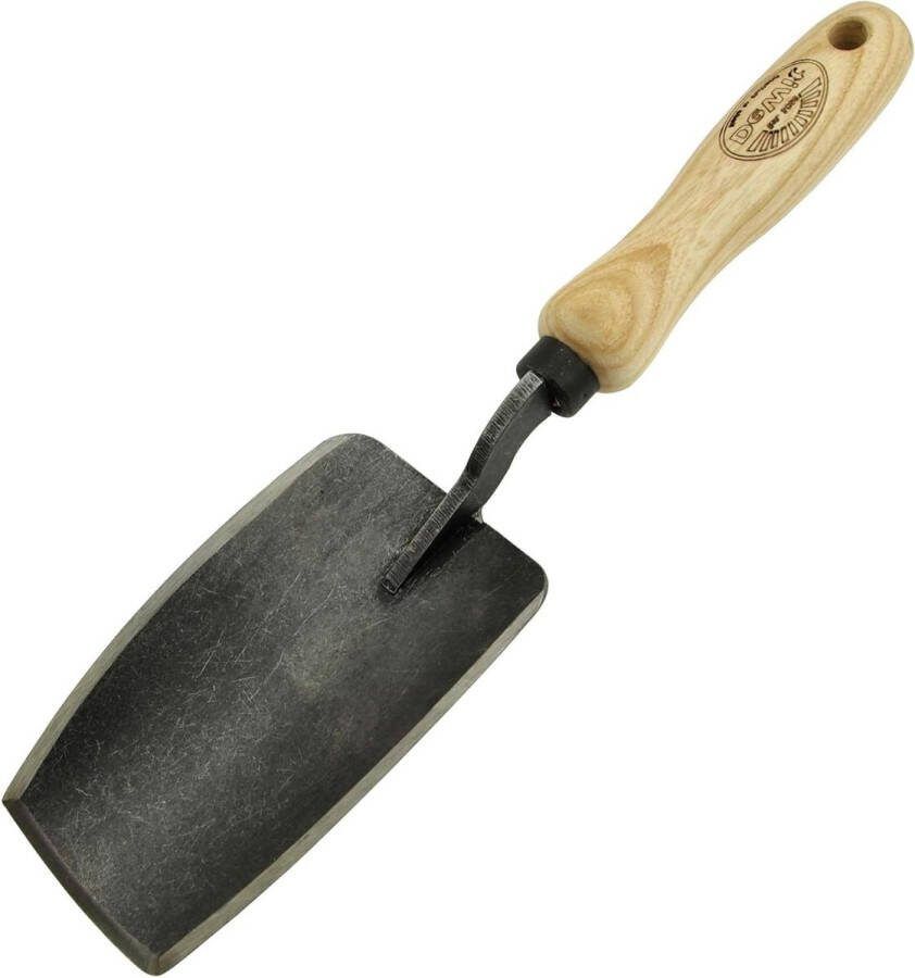 Plantenpot met rechte snede 31 cm Professionele bloemenspop & onkruidsteker FSC -gecertificeerde handschop Handgemaakte tuin-schop Garden-Tools Made in Holland