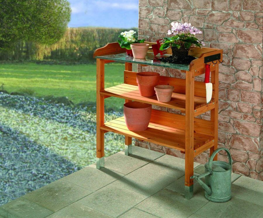 Plantentafel bloemschiktafel oppottafel tuintafel
