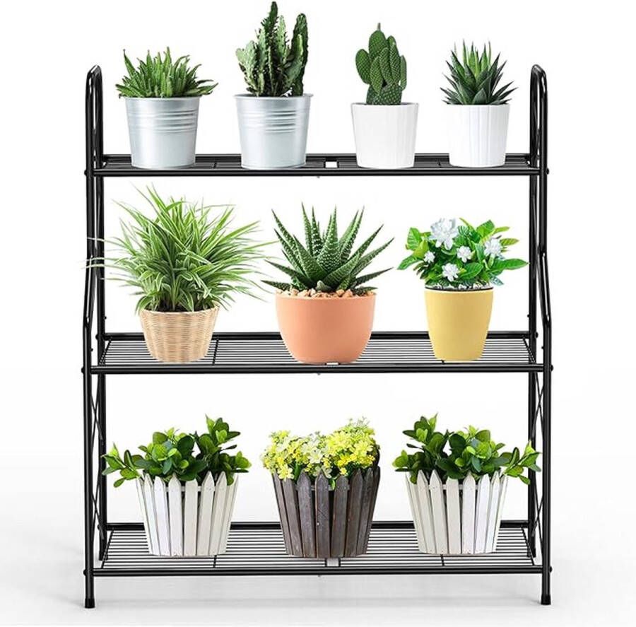 Plantentafel Plantstand bloemstand 28.7D x 67.6W x 77.7H centimetres