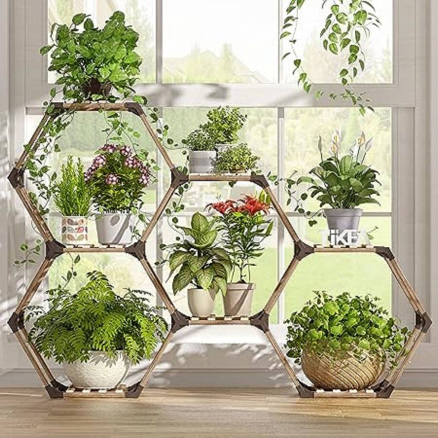 Plantentafel Plantstand bloemstand 7 Floors 141 x 25 x 97 cm