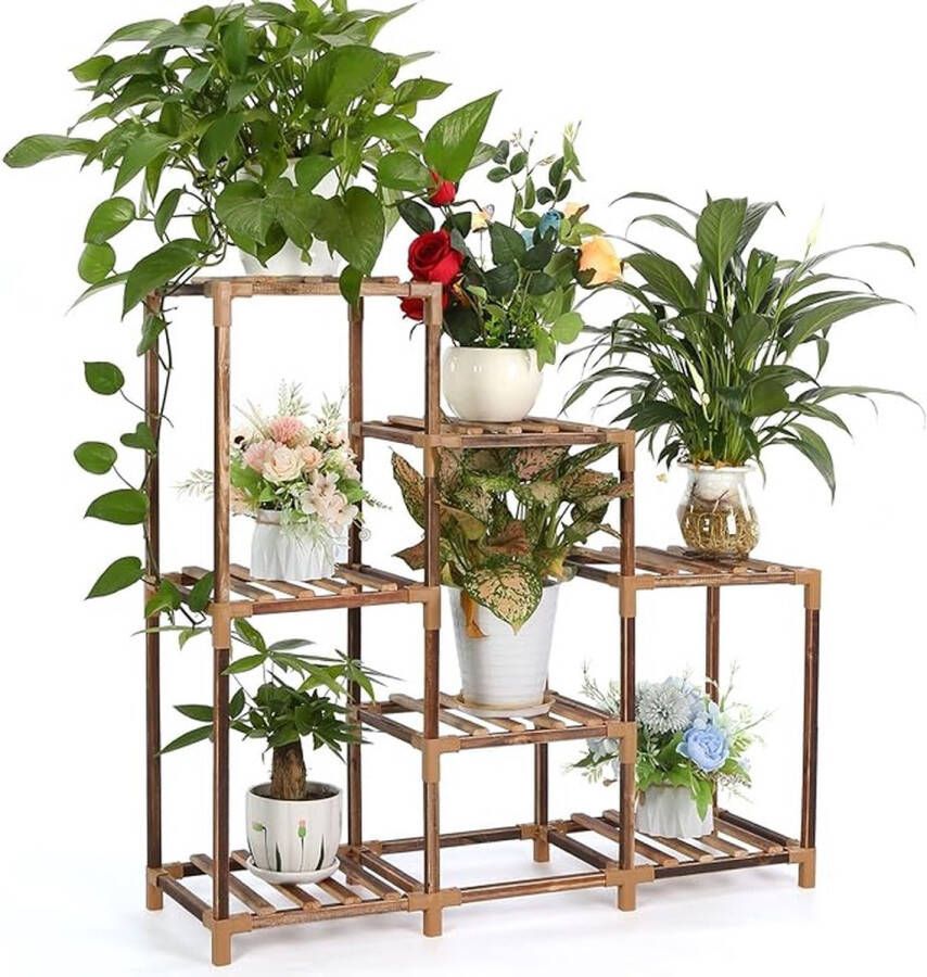 Plantentafel Plantstand bloemstand 7 Levels ‎82 x 25 x 78 cm