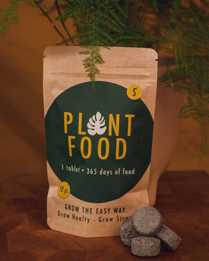 Plantenvoeding Voedingstabletten voor kamerplanten Plantfood Small (10 stuks) 365 dagen voeding