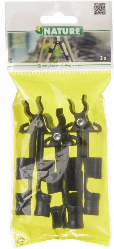 Nature Verbindingsstuk voor Plantstokken Klim- en Geleide Artikelen Accessoires 2 3 cm 3 stuks