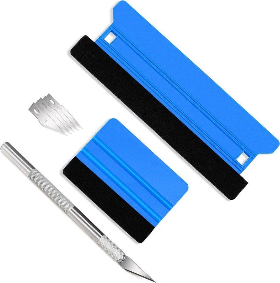 Plastic Smoother 21cm+10cm Umaki Wallpaper Tools with Felting Piston and Trimming Tool Vinyl Wrap Tools for Vehicle Graphics Craft Window Film Kit for Vinyl Stickers and Tint