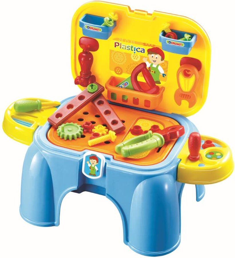 Plastica Gereedschapset en stoel 91610