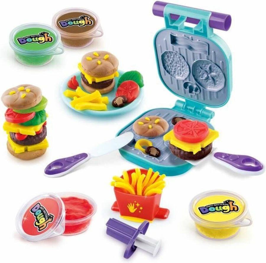Canal Toys Kit Burger Antibacteriële boetseerklei Elimineert tot 99 9% van de bacteriën op de handen vanaf 2 jaar SND006