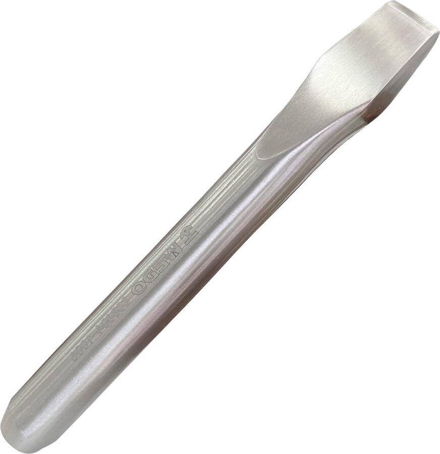 Platte Beitel 18mm RVS Blad 200mm Anti-corrosie en Hoge Sterkte Gepolijst Oppervlak