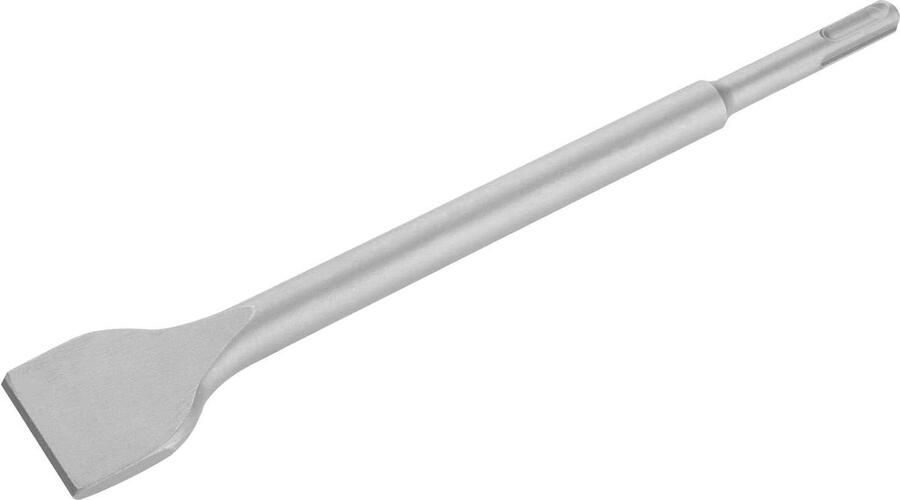 Platte beitel DT6803 40 mm breed 250 mm totale lengte voor licht beitelwerk in pleisterwerk metselwerk tegels enz