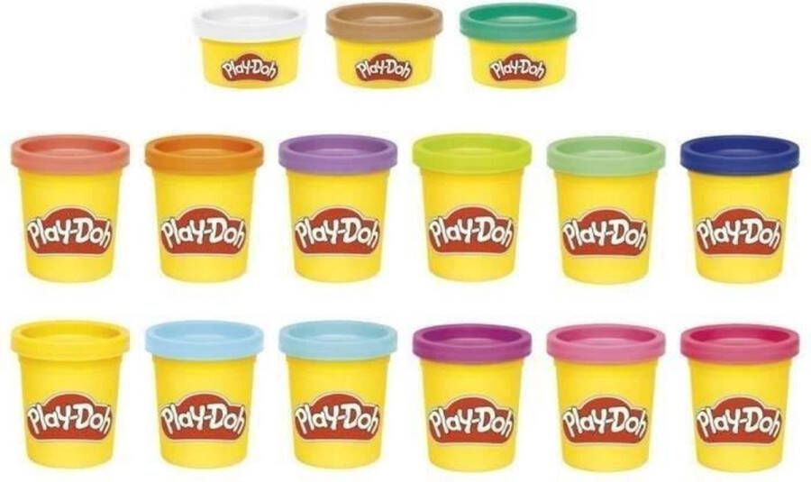 Play-Doh Doos met 15 klassieke kleurenpotten van boetseerklei voor kinderen