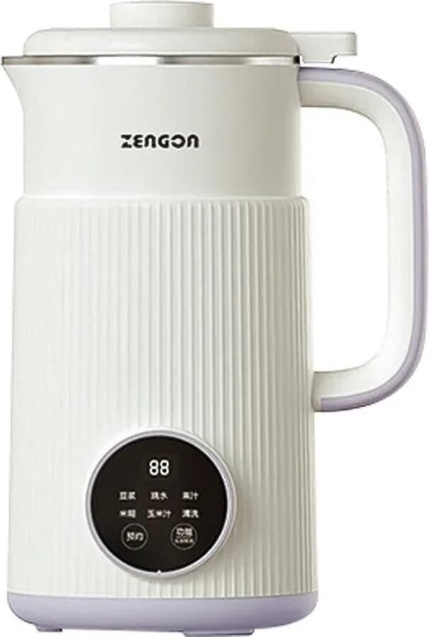 Plein Sojamelk maker 1L Capaciteit Soy milk maker Soepmaker 8 Verschillende Functie Melkmachine Notenmelk maker Melk maker Wit