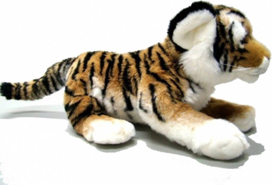 Merkloos Pluche tijger welp knuffel 30 cm Knuffeldier