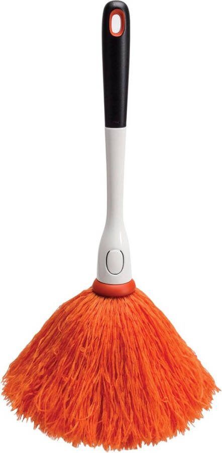 Plumeau met microvezel oranje