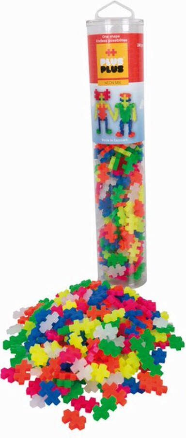 Plus-Plus Neon Mix Constructiespeelgoed 240 stuks 4186