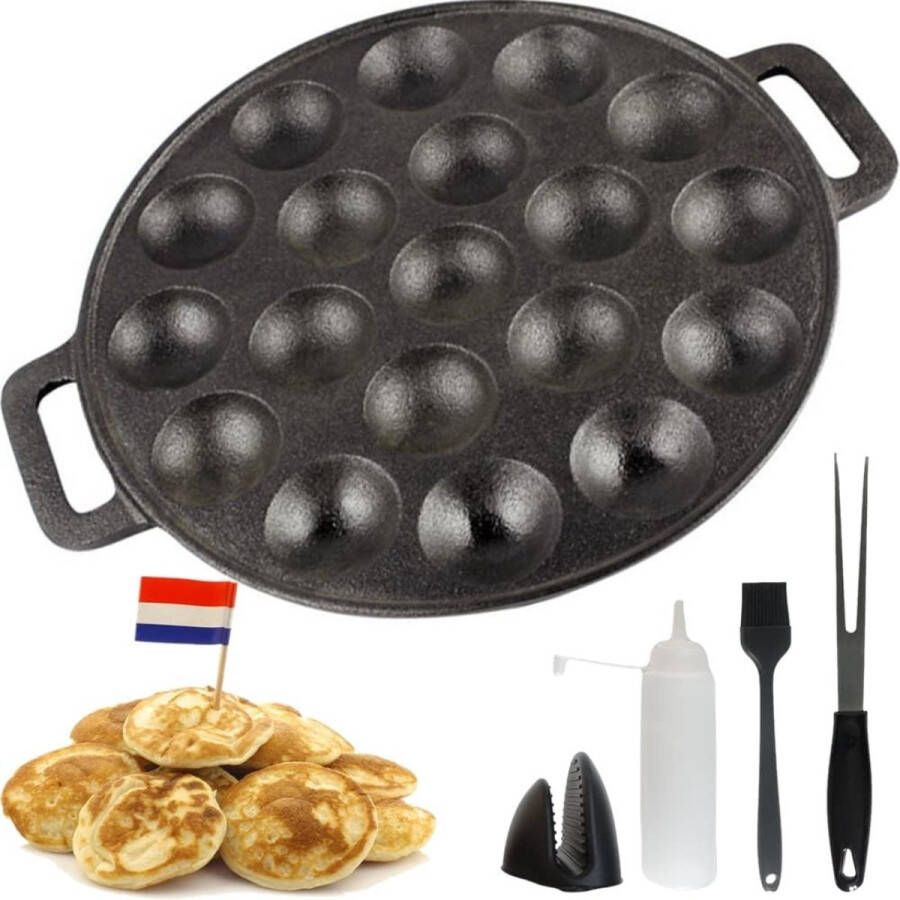 Poffertjespan Poffertjesmaker Poffertjespannen Poffertjes pan Poffertjes wafel ijzer Poffertjesplaat