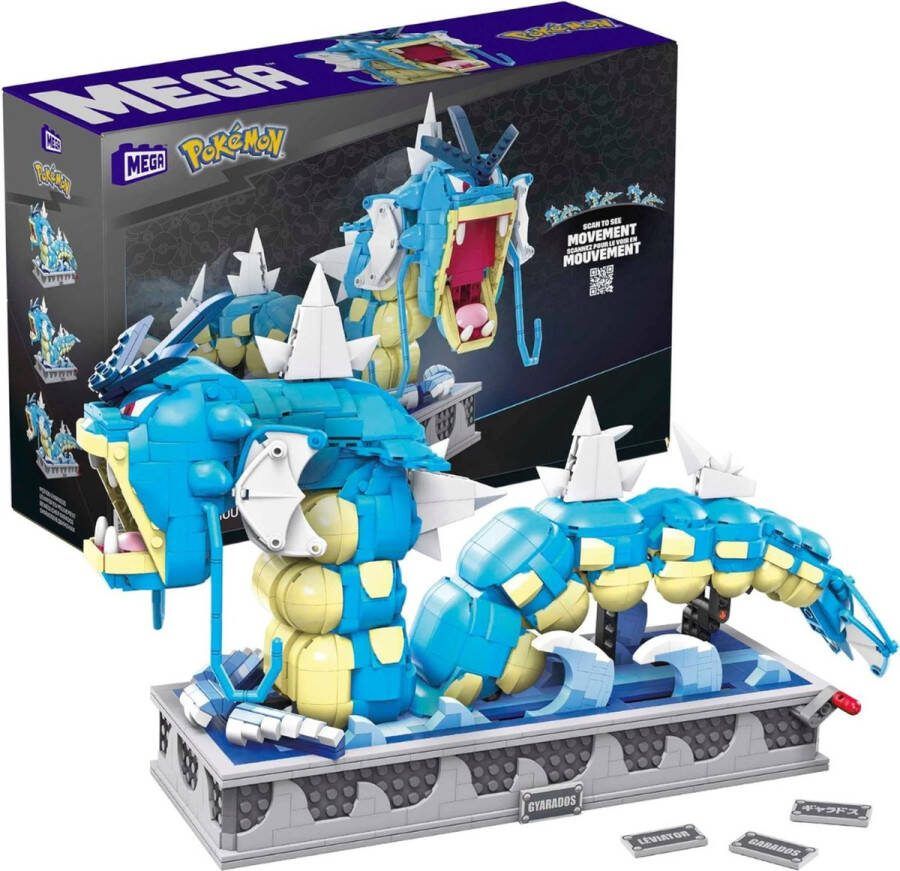 Pokemon lego bouwset 2224 stuks Gyarados constructiespeelgoed