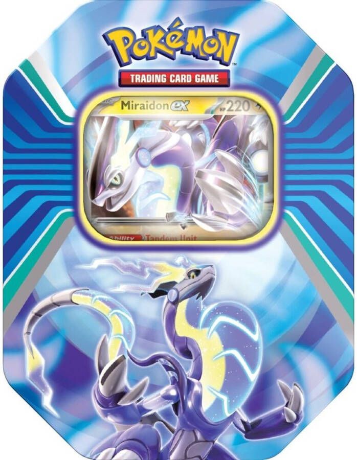 Pokémon Scarlet & Violet Paldea Evolved Summer Tin Miraidon EX