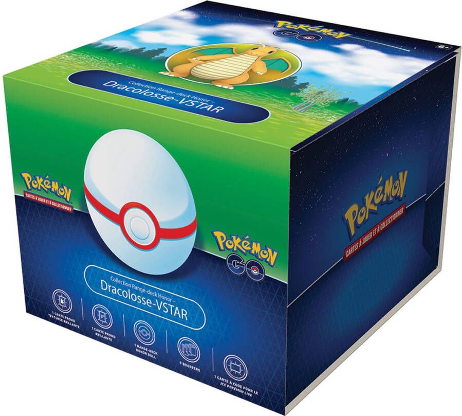 Pokémon TCG Pokémon GO Dragonite VSTAR Premium Deck Holder Collection (FR Box)