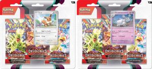 Pokémon TCG Scarlet & Violet SV03 3 Booster Blister Pak (1 Random Blister) (Franse Import)