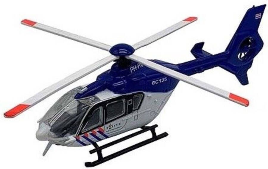 Politie Helikopter Eurocopter (14 cm) 1 87 Schuco {Politie schaalmodel helikopter vliegtuig}