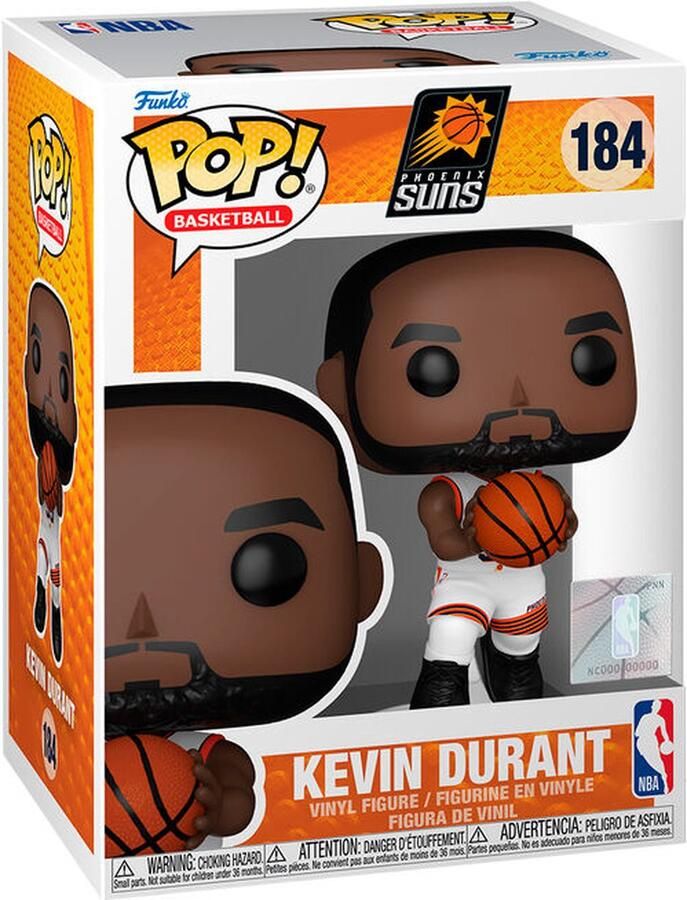 Pop Basketball: Phoenix Suns Kevin Durant Funko Pop #184