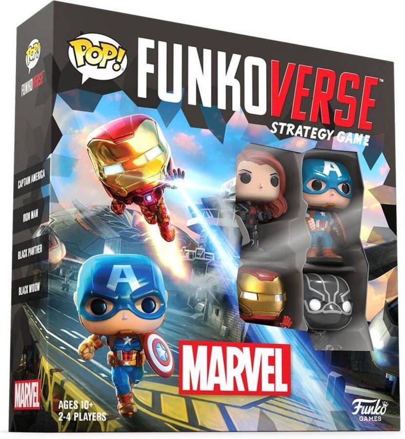Pop! Funkoverse: Marvel 100 4-Pack Strategy Game Funko Games