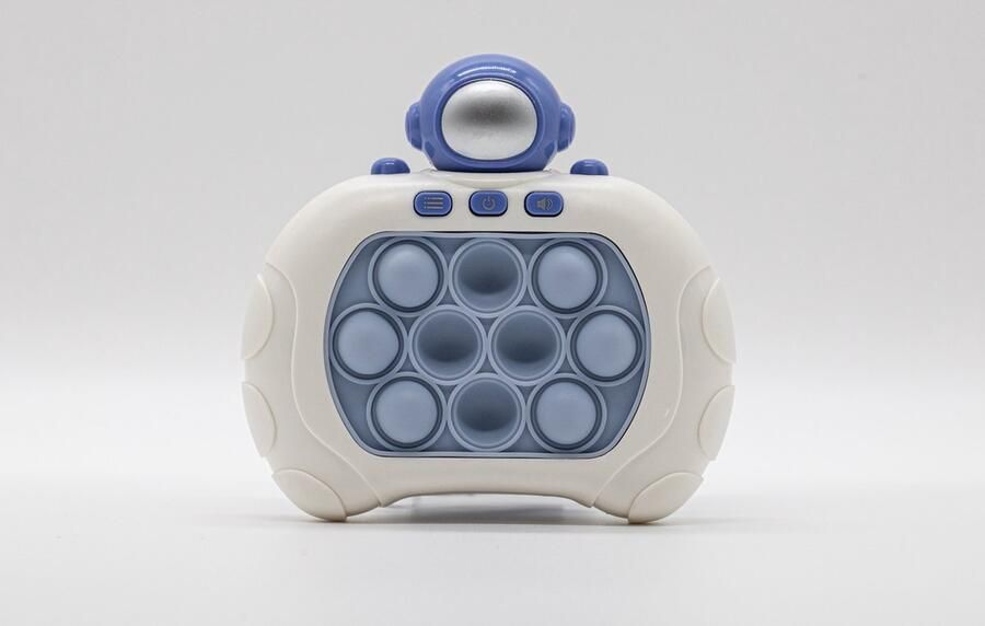 Pop It Game Push Game Astronaut Fidget Toys Controller Eindeloos Plezier Stress verlichtend Game Console Kinderen & Volwassenen Licht & Geluid!