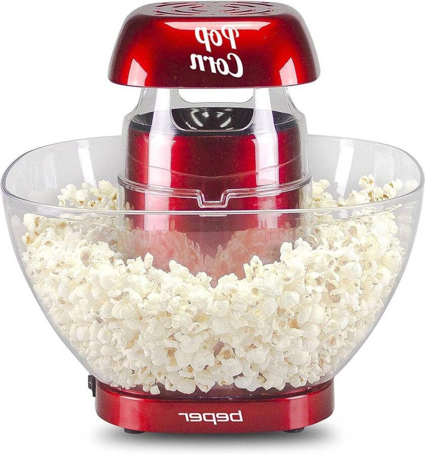 Popcorn machine Hete Lucht Popcorn Maker met Verwijderbare Popcorn Kom Geen Vet of Olie