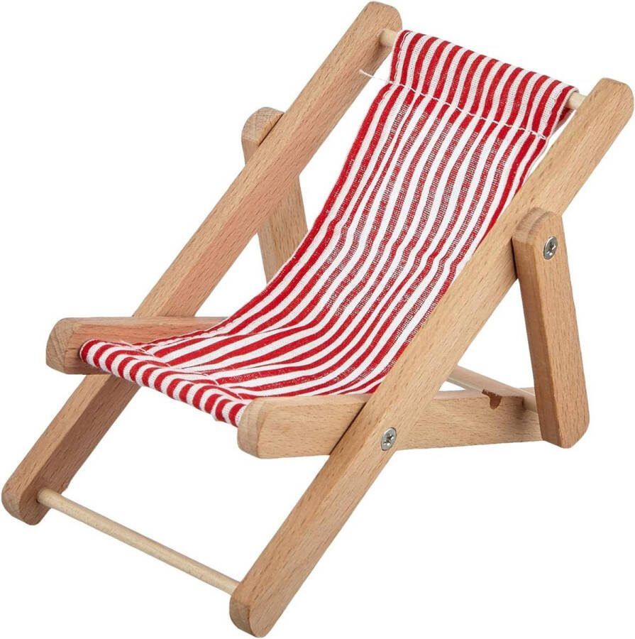 Poppenligstoel geschikt voor poppen tot 42 cm poppenstoel