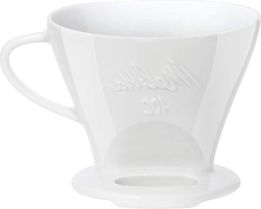 Porseleinen Koffiefilter Wit 1x2 Filter