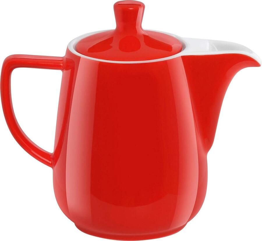 Porselein Koffiepot 0.6L Rood 219094