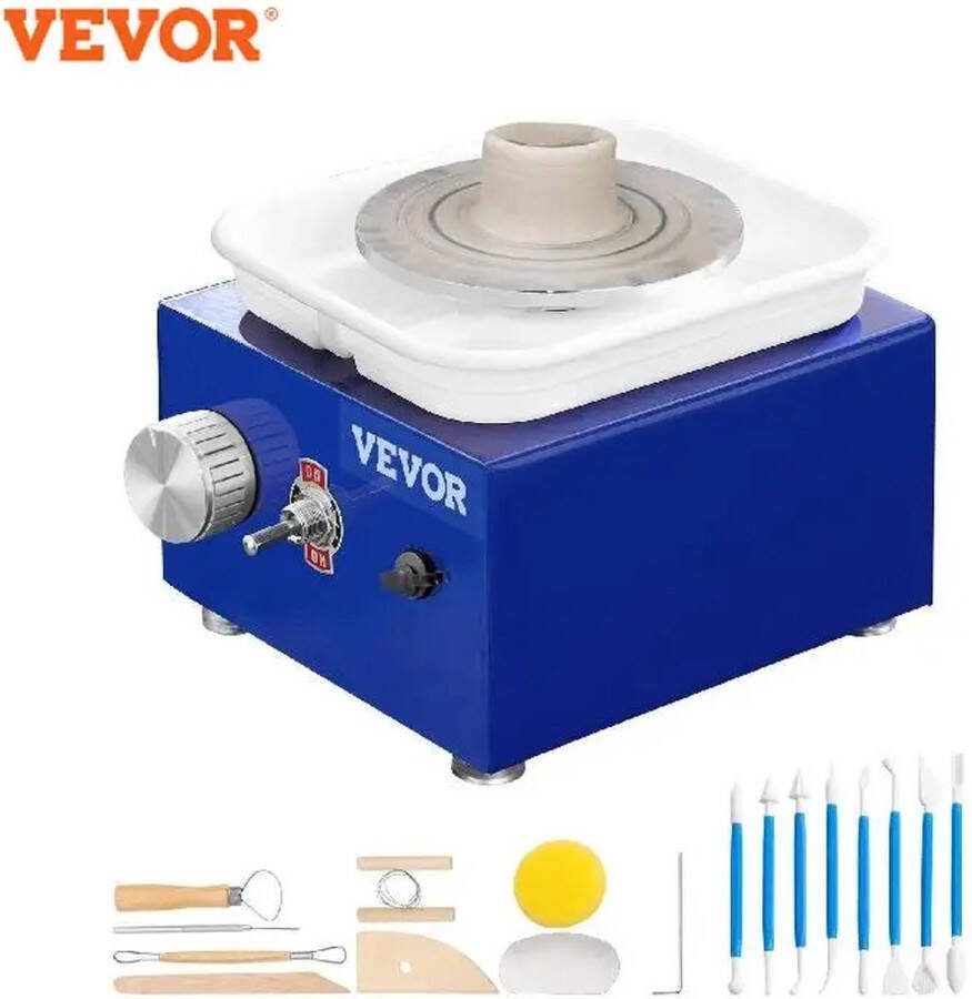 Pottenbakken Boetseertafel Draaischijf Boetseerschijf Pottenbakkersschijf Pottenbakken draaischijf Klei Keramiek gereedschap 300 RPM