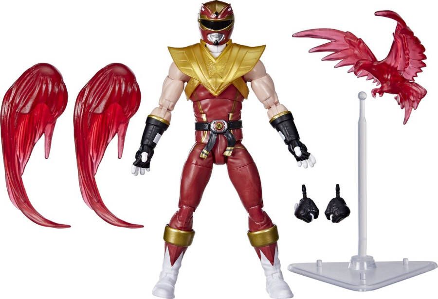 Hasbro Power Rangers Actiefiguur Power Rangers x Street Fighter Lightning Collection Morphed Ken Soaring Falcon Ranger Multicolours