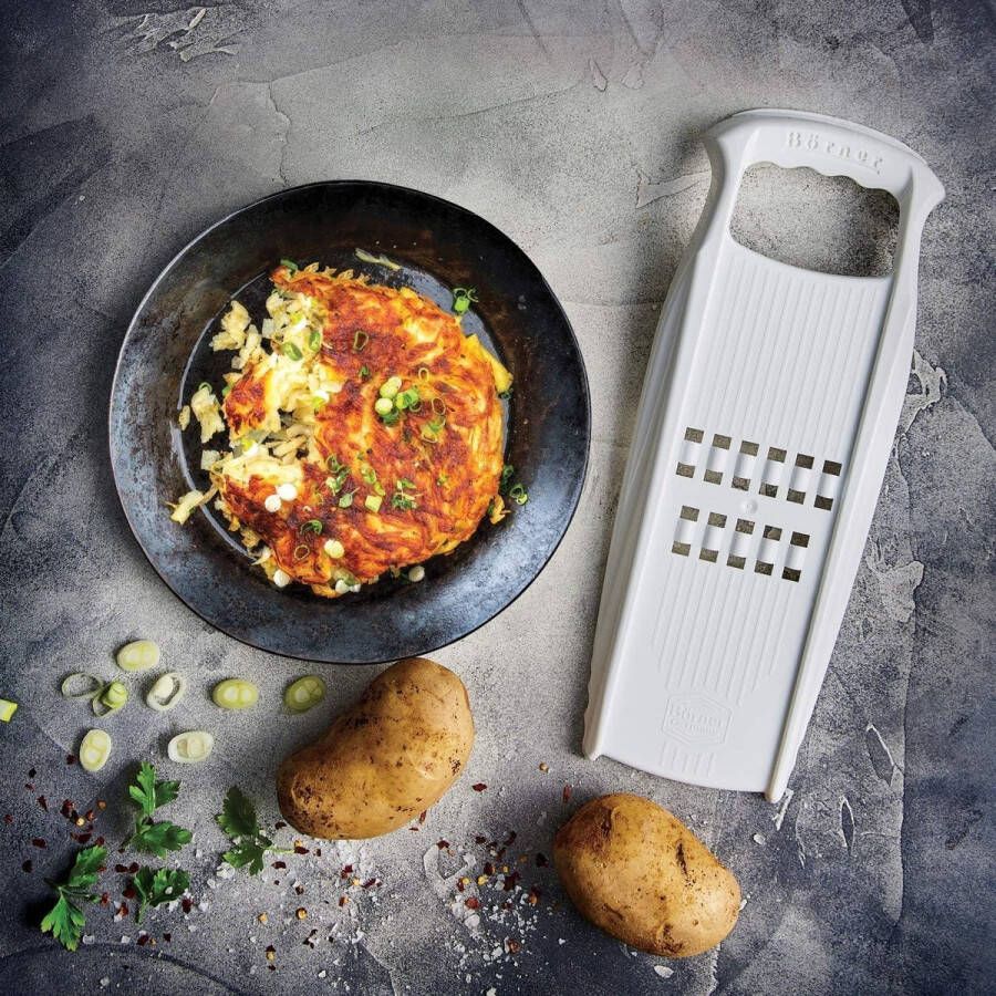 Powerline Zwitserse Rösti rasp groenteschaaf groenterasp keukenhulp aardappelsnijder