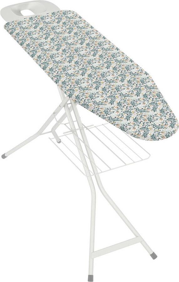 Praktische strijkplank met rooster 120 x 40 cm wit wasdeur groot