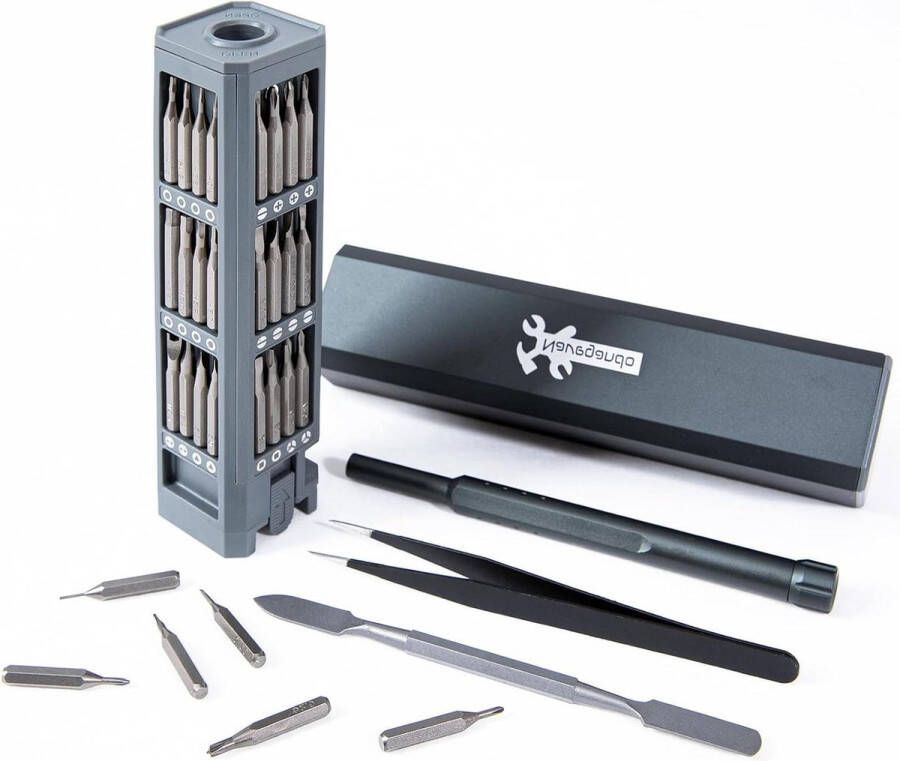 Precisieschroevendraaierset 44-in-1 voor reparatie computer iPhone iPad laptop PS4 PS5 Xbox mobiele telefoon Macbook