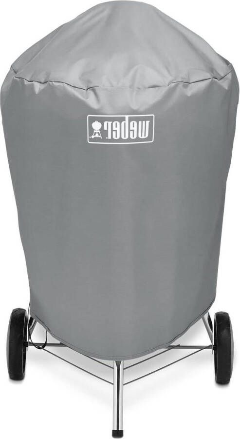 Premium Beschermhoes 57 cm Barbecue Hoes Sterk Ademend UV Waterafstotend Grijs Draagbaar Ronde Hoes (7176)